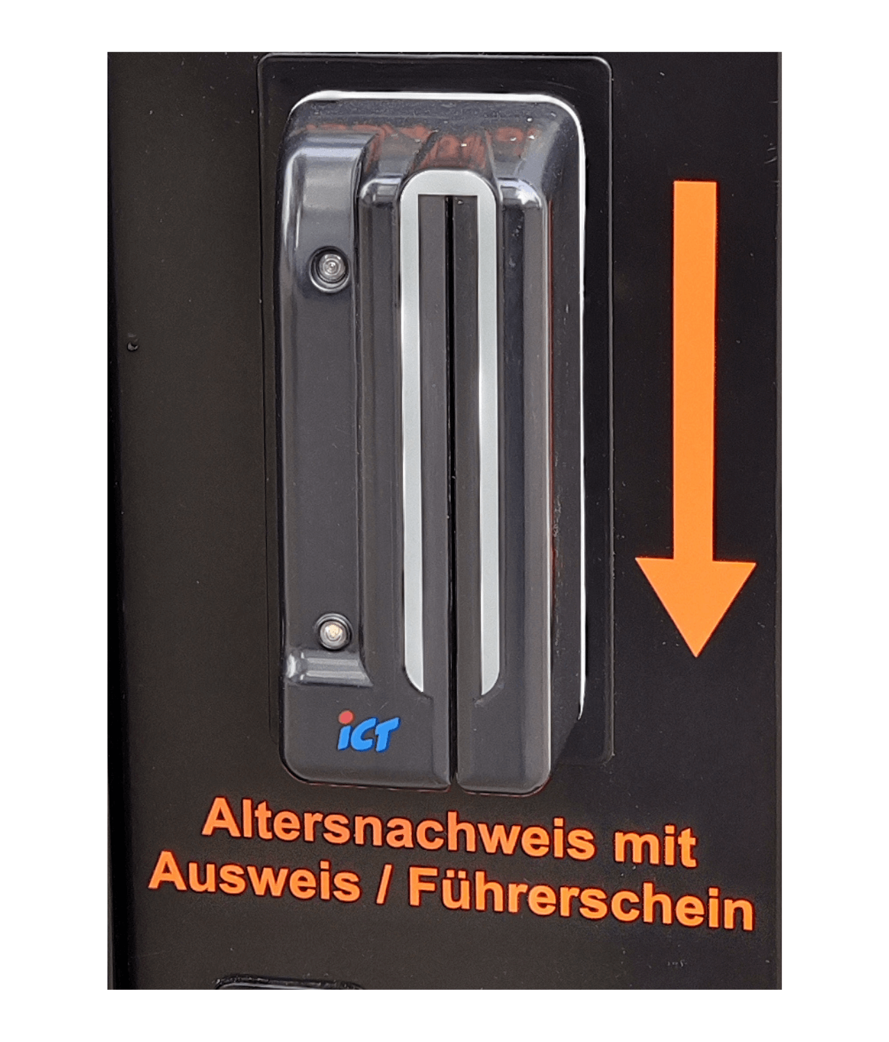 ICT DCM5 Altersnachweis - Hohenloher Verkaufsautomaten Shop